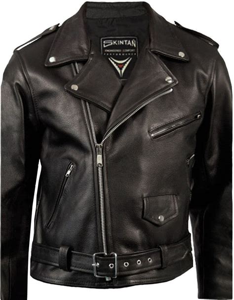 Classic Leather Motorcycle Jacketbiker Leather Jacketmenbrando