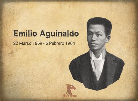 Ano Ang Pangkat Ni Emilio Aguinaldo Diyosa Pangkat