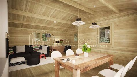 3 bed log cabins for sale. THREE BED TYPE B LOG CABIN 6m x 11m | Loghouse.ie