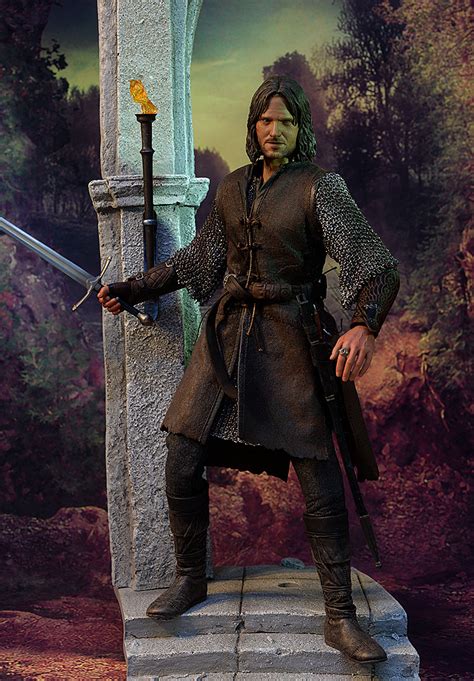 Aragorn Lord Of The Rings Deluxe Sixth Scale Action Figure Review In