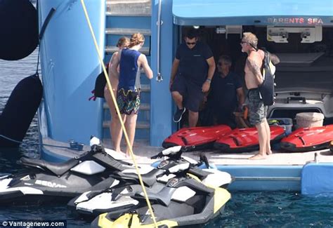 Metallica S James Hetfield And Wife Francesca Relax In Mykonos Daily Mail Online