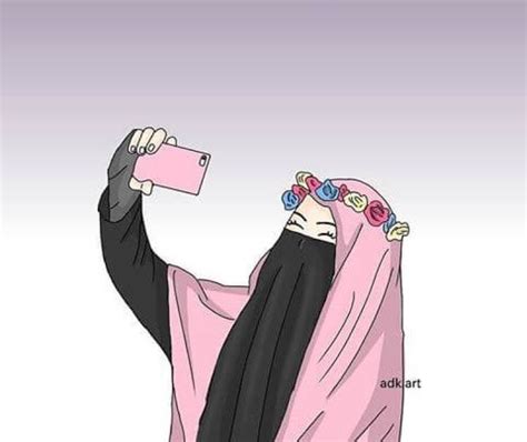 Gambar kartun pengantin minang png; Kartun Muslimah Bercadar Terbaru 2019 - Medsos merupakan ...