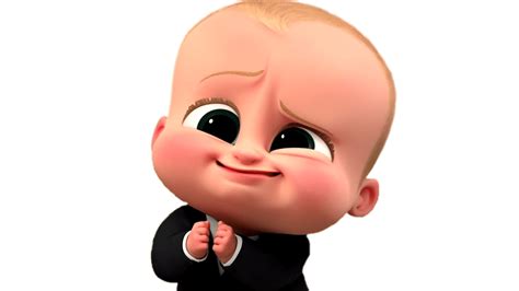 Boss Baby Cute Face Transparent Png Stickpng