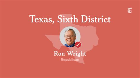 texas sixth congressional district results ron wright