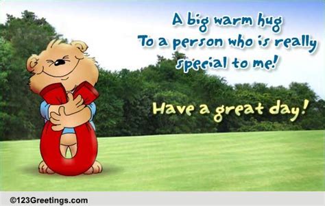 A Big Warm Hug Free Pets Etc Ecards Greeting Cards 123 Greetings