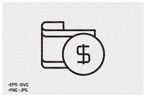 Earning Money Line Icon Vector Graphic By Designfour · Creative Fabrica