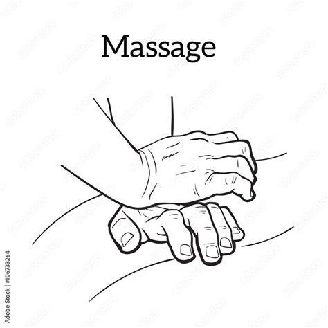 Hand Massage Back Massage Body Massage Types Of Massage Set With Image Of Massage Hand