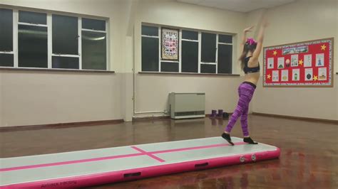 Gymnastics Jumps Freestyle Disco Dancing Jumps Box Split Gymnast