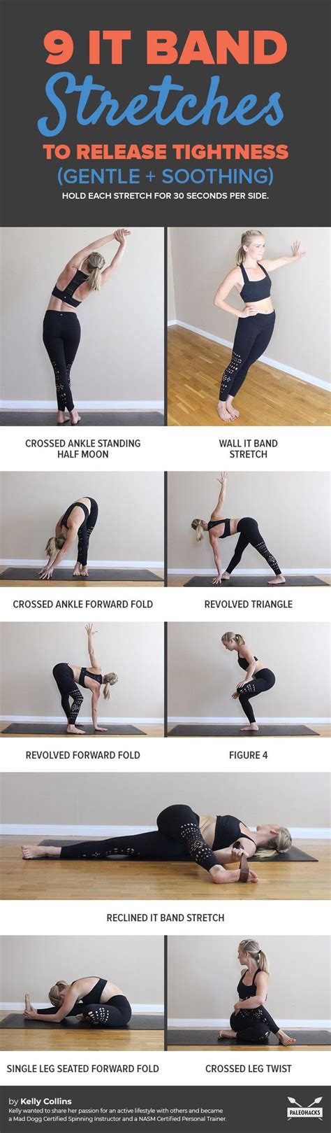 The 9 Stretches You Need To Release Tight It Bands Exercise Workout