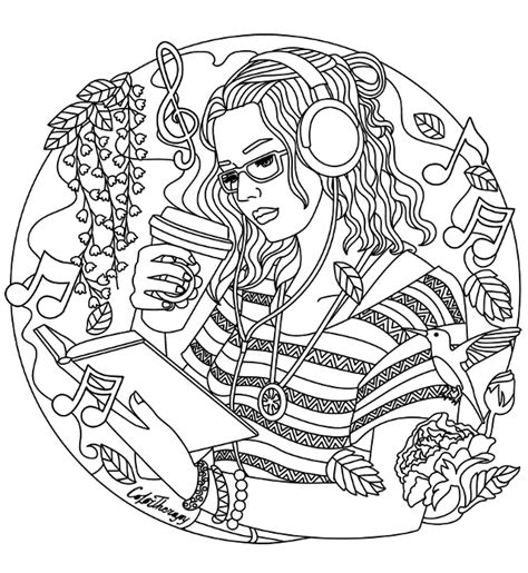 Here are some free music coloring we hope you like our collection of free printable music coloring pages. Music Mandala Coloring Pages at GetColorings.com | Free printable colorings pages to print and color