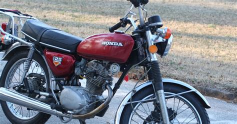 This A 1975 Honda Cb125s Motorcycle Pictures