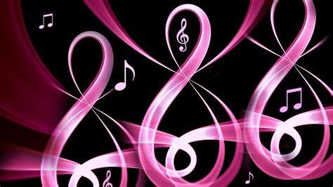 Pink Music Note Backgrounds ~ Click Wallpapers In 2020 Pink Music