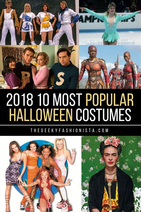 2018 Top 10 Most Popular Halloween Costume Ideas Amanda Boldly Goes