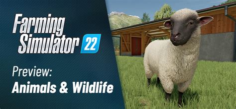 Farming Simulator 22 Farm Animals And Wildlife Fs22 Mod