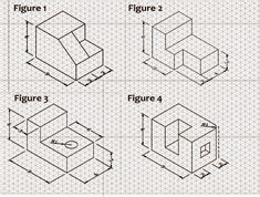 Ideas De Perspectiva Axonometrica Disenos De Unas T Cnicas De Dibujo Geometr A