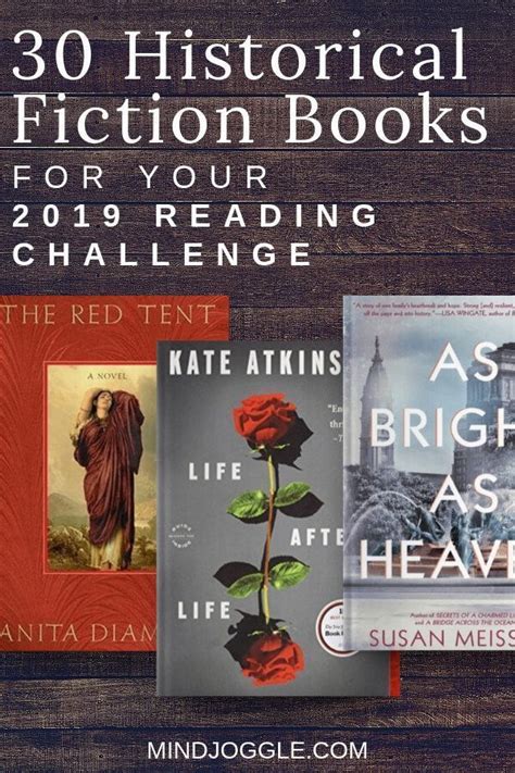 30 Historical Fiction Books For Your 2019 Reading Challenge Historical