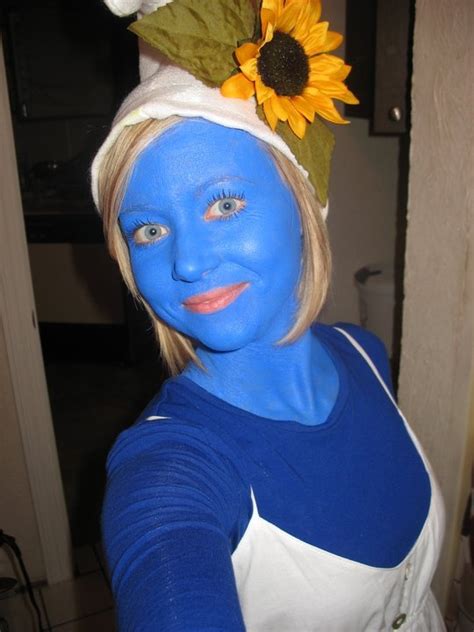 Best Smurf Costume Images On Pinterest Smurf Costume Halloween Labels And Halloween Prop
