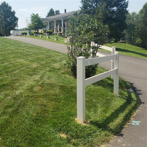 Black vinyl fencing is also available for a more chic look. 2-Rail Horse Fence | Vinyl Fencing | Weatherables