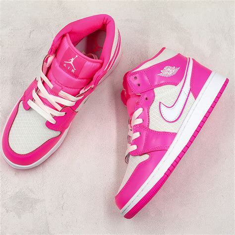 Air Jordan 1 Mid Gs Hyper Pink Bestsoccerstore