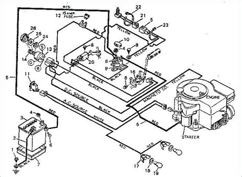 Schematic Craftsman Lawn Tractor Wiring Diagram