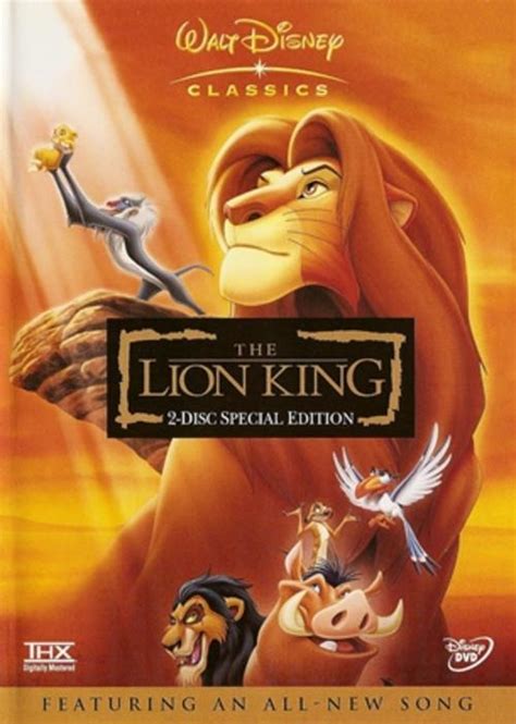 Animation The Lion King Disney Special 2 Disc Edition Dvd Was