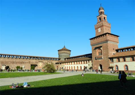 Sforza Castle Milan Italy The Incredibly Long Journey