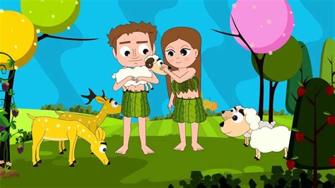 The Story Of Adam And Eve For Children Animated Cartoon Movie Youtube