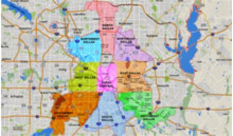 Dallas Tx Zip Code Map United States Map