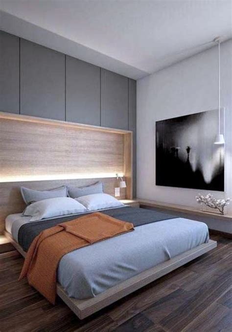 A tall headboard can be a great way to add the feeling of height to your there's nothing wrong with sticking to a few colors and finishes when designing men's bedrooms. 53 Masculine Modern and Classic Men Bedrooms Ideas