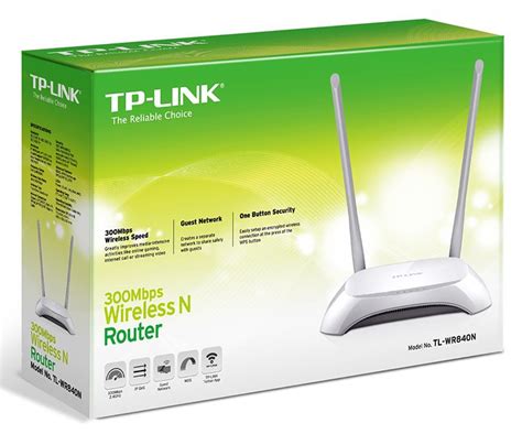 Roteador Wireless 300mbps 2 Antenas Tl Wr840n Tp Link Bluinfo Informática