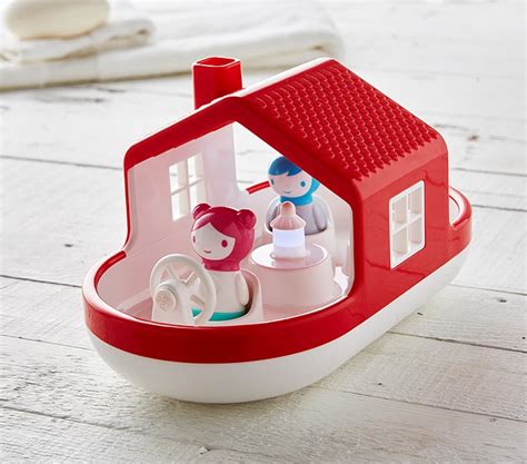 Best baby bath toy : House Boat Light Up Bath Toy | Bath Toys | Pottery Barn Kids