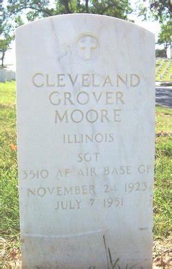 Cleveland Grover Moore Find A Grave Memorial