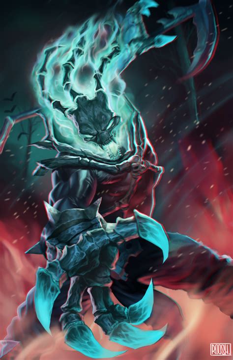 Thresh League Of Legends By Rooshie On Newgrounds