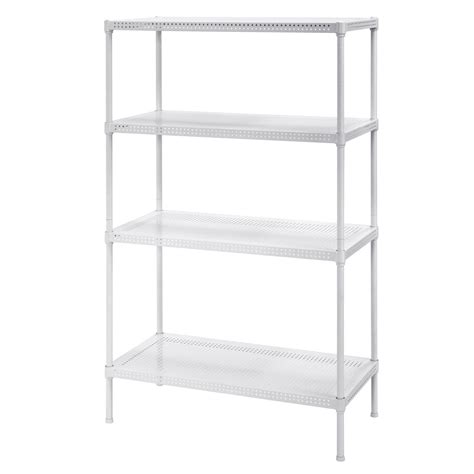 Heavy Duty Perforated 4-Shelf Wire Shelving - Sam's Club | Shelving