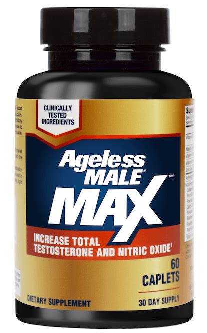 Ageless Male Max The Edge For Every Man Supplement Hunter