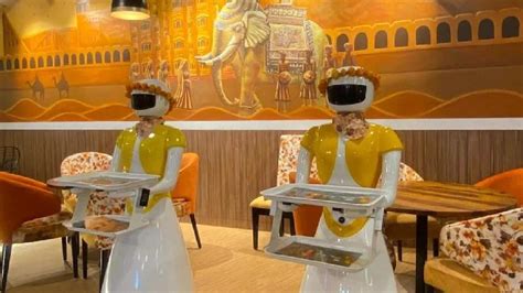 robots serve food in this noida restaurant details here india today