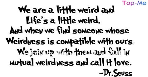 Dr Seuss Quote About Crazy Love Image Quotes At