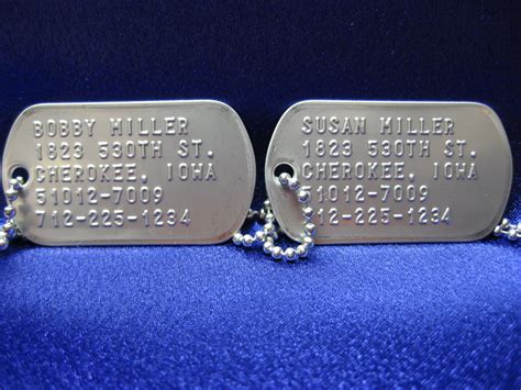 Identification Tags | Mick's Military Shop