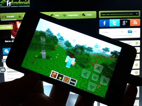 Minecraft Pocket Edition Reçoit Une Mise à Niveau Mineure Frandroid
