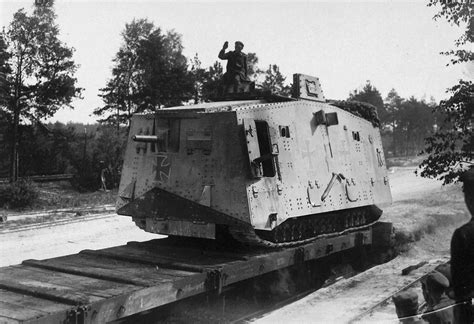 Sturmpanzerwagen A7v Le Char Allemand De La Grande Guerre Theatrum Belli