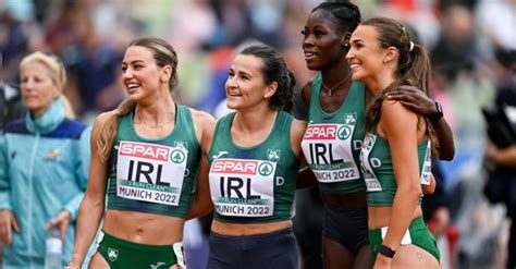 Blistering Run From Rhasidat Adeleke Helps Ireland To New Irish 4x400