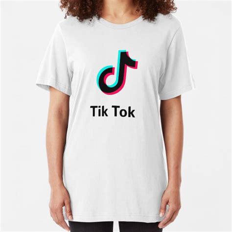 Tik Tok Womens T Shirts And Tops Redbubble
