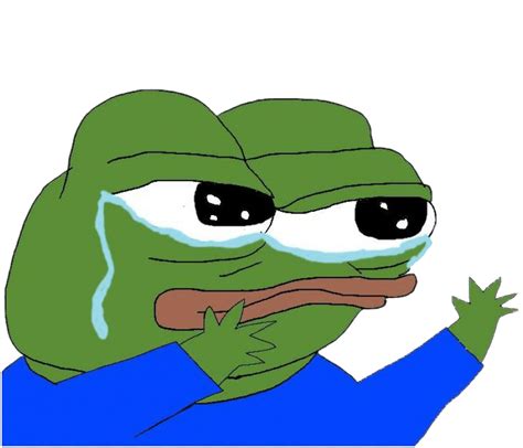 Sad Pepe The Frog Png Transparent Picture Png Mart