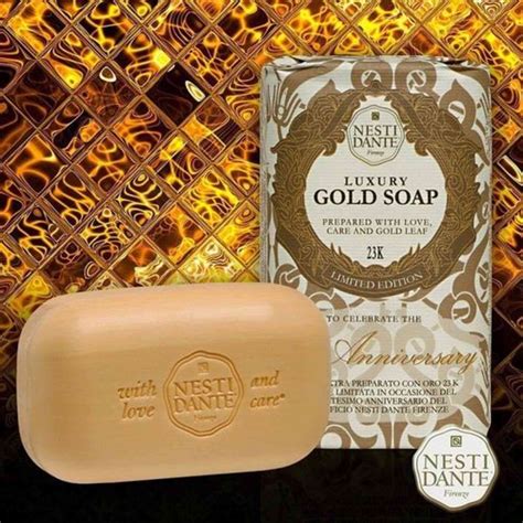 Divina Fórmula Sabonete Barra Luxury Gold Soap 250gr Nesti Dante
