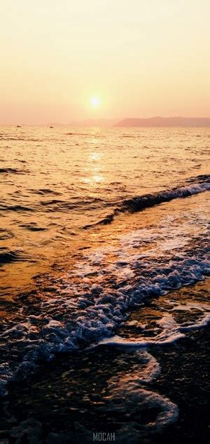 288737 Sunset Sea Shore And Water Hd Samsung Galaxy M01 Background