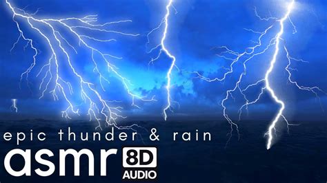 10 Hours Rainstorm Sounds For Relaxing Epic Thunder And Rain White