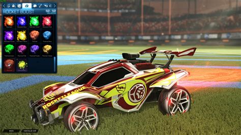 White Octane White Octane Rlcs Crimson Lightning Crimson Hikari