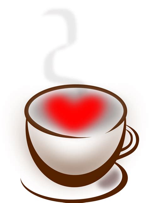 Coffee Heart Love · Free Vector Graphic On Pixabay
