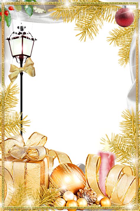 christmas frame transparent - Google Search | Рождественская бумага