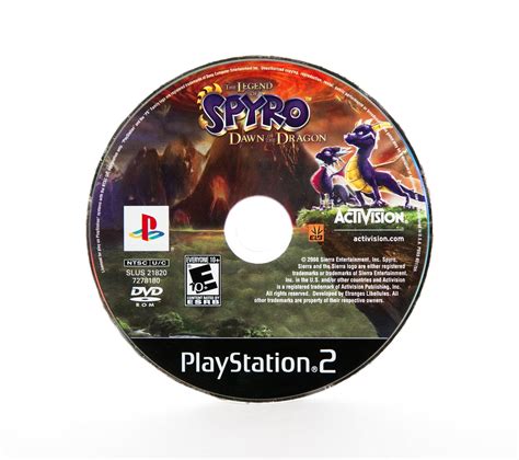 The Legend Of Spyro Dawn Of The Dragon Playstation 2